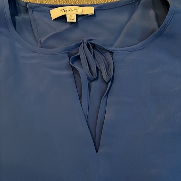 Madewell shorts romper in cobalt. S. EUC - Picture 4 of 6